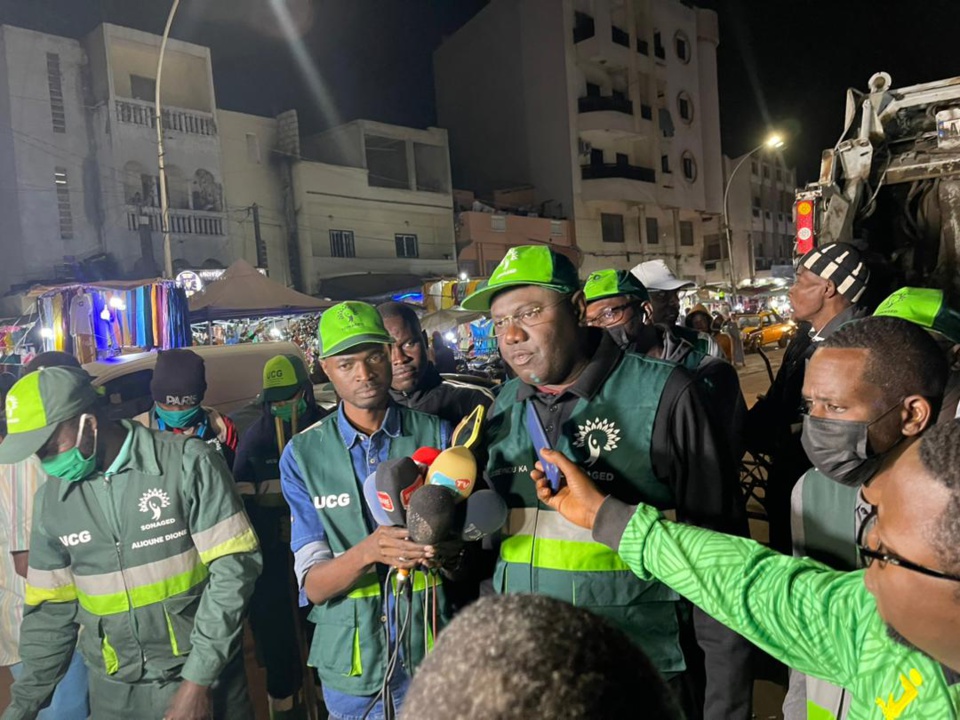 SONAGED :korite ville propre avec 2500 agents SONAGED :korite ville propre avec 2500 agents