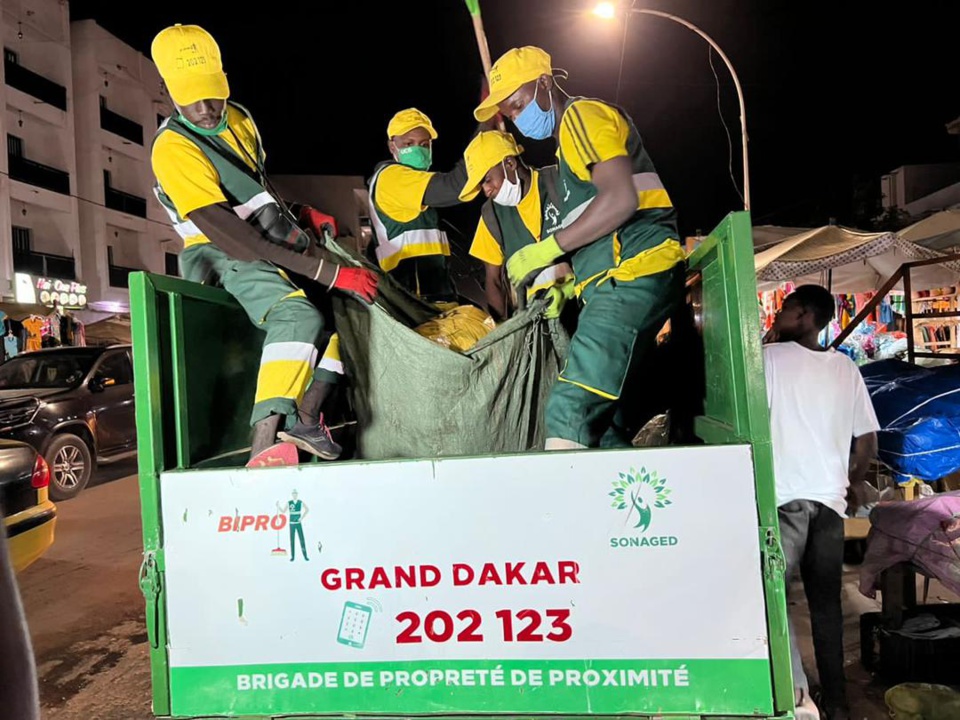 SONAGED :korite ville propre avec 2500 agents SONAGED :korite ville propre avec 2500 agents