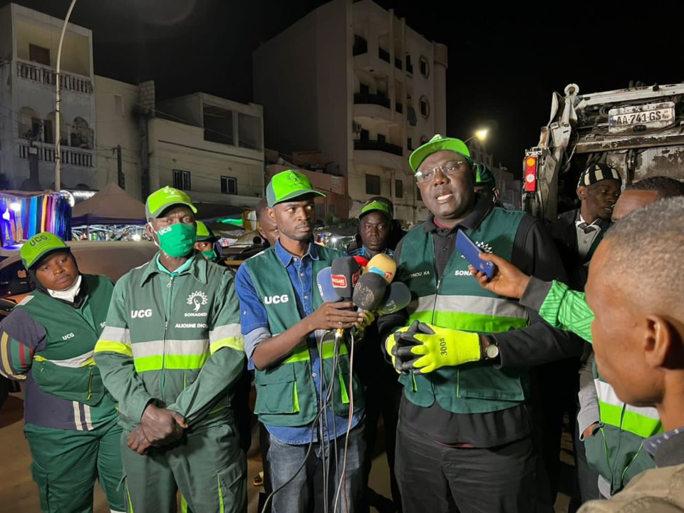 SONAGED :korite ville propre avec 2500 agents SONAGED :korite ville propre avec 2500 agents