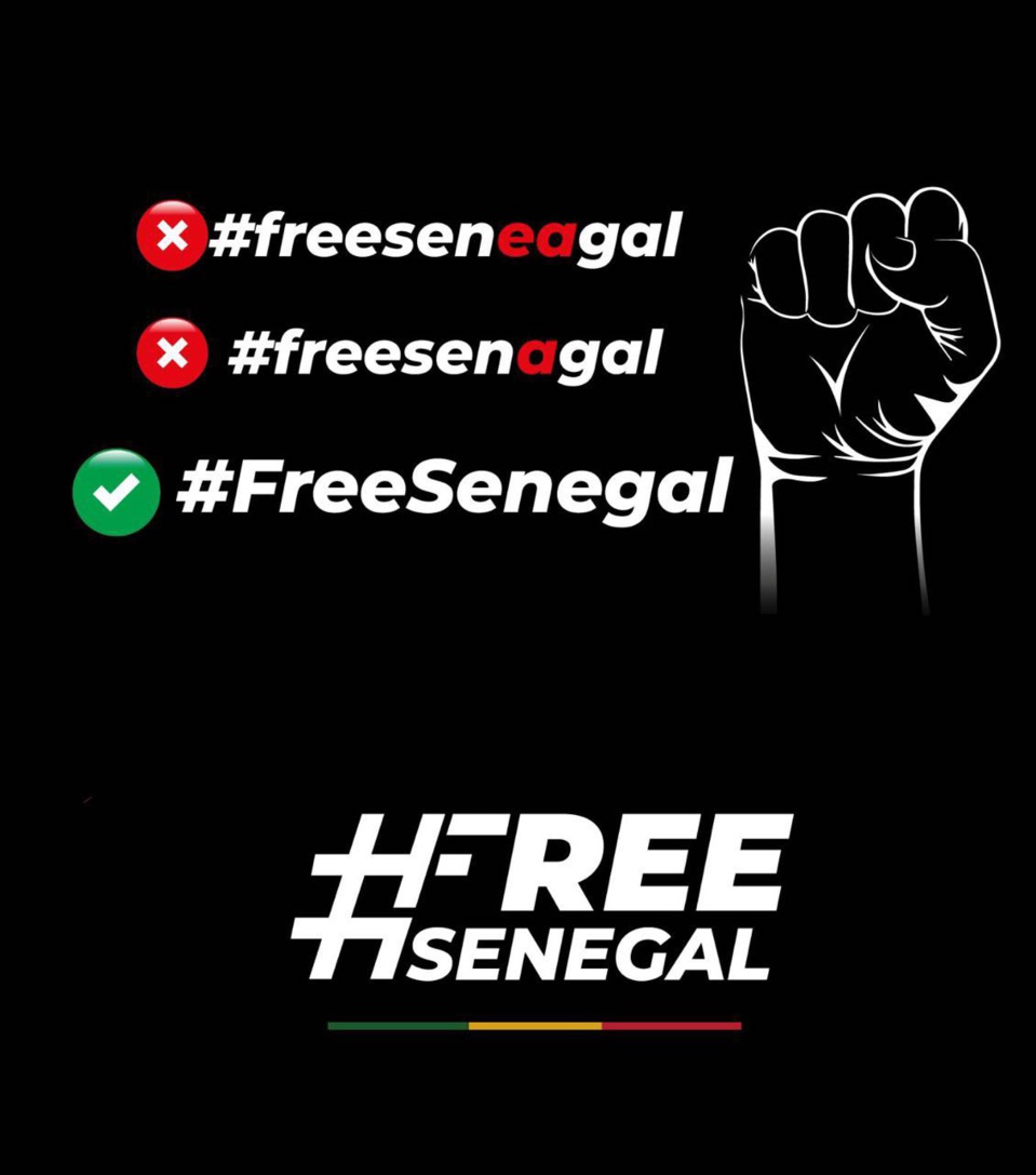 1,2 million de Tweets avec l’hashtag Free Senegaal 1,2 million de Tweets avec l’hashtag Free Senegaal
