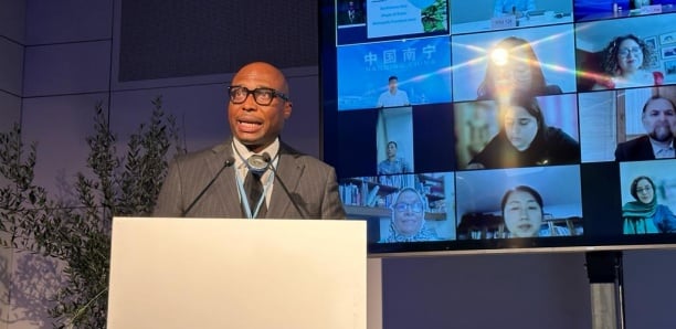 Barthélemy Dias reçoit les congratulations de l’Ams