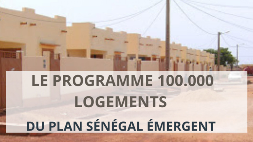 PROGRAMME 100.000 LOGEMENTS: Sur un objectif de 10.000 logements en 2022, seuls 749 construits