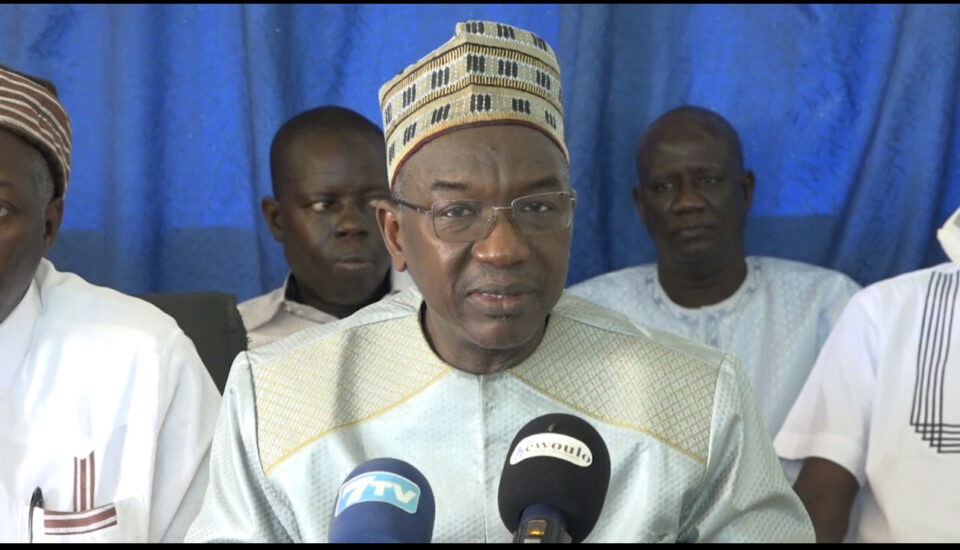 Groupe parlementaire du Pds en réunion juste après ouverture