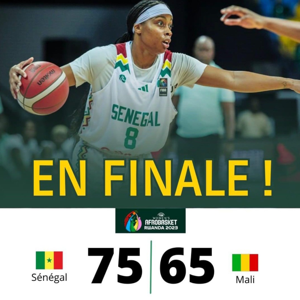 AFROBASKET 2023 : APRES UNE BELLE REVANCHE SUR LE MALI Le Sénégal retrouve le Nigeria en finale ce samedi AFROBASKET 2023 : APRES UNE BELLE REVANCHE SUR LE MALI Le Sénégal retrouve le Nigeria en finale ce samedi