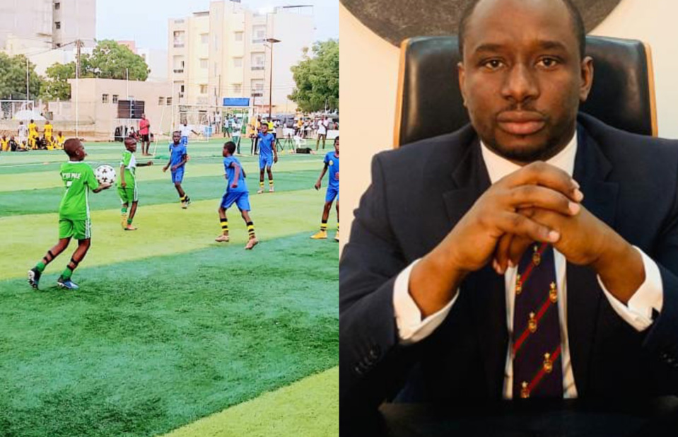 L’HOMME D’AFFAIRES PROUVE ENCORE SA GRANDE GÉNÉROSITÉ : Elimane Lam offre un terrain synthétique à la jeunesse de Liberté 6 et regroupe des VIP à l’inauguration