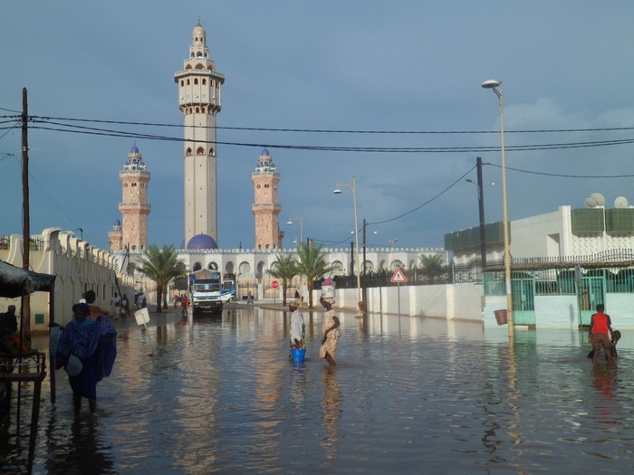 Il a plu hier à Touba