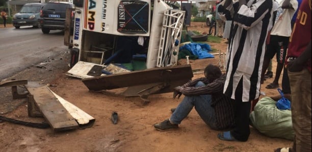 Accident :un Ndiaga Ndiaye qui a quitté Touba, en partance pour Thiès