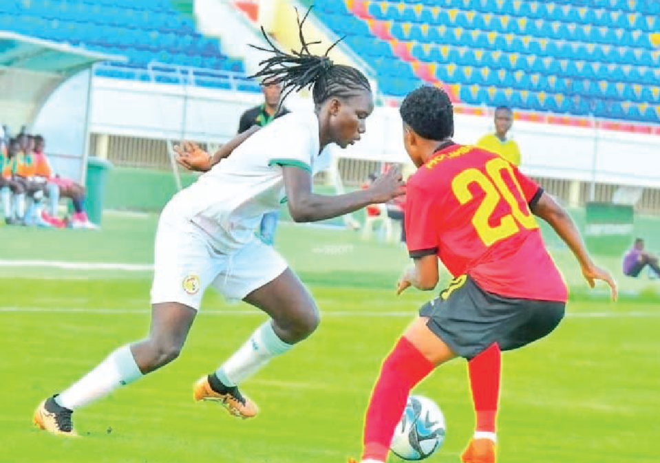 ELIMINATOIRE CAN FÉMININE 2024 (Q) : TENUES EN ÉCHEC (1-1) VENDREDI FACE AU MOZAMBIQUE : Les Lionnes doivent impérativement gagner ce lundi ELIMINATOIRE CAN FÉMININE 2024 (Q) : TENUES EN ÉCHEC (1-1) VENDREDI FACE AU MOZAMBIQUE : Les Lionnes doivent impérativement gagner ce lundi