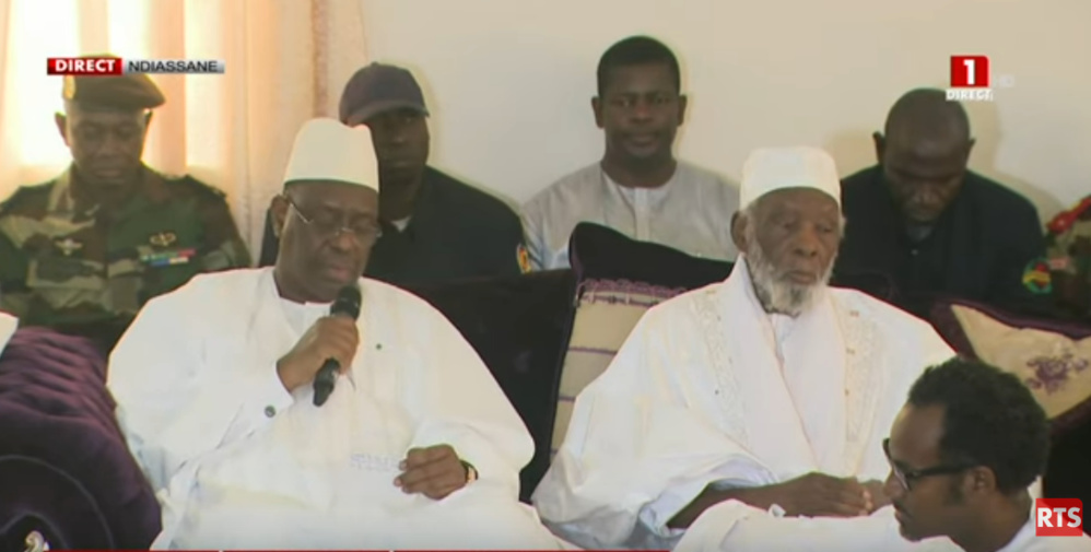 VISITE DU PRÉSIDENT DE LA RÉPUBLIQUE À NDIASSANE : Macky Sall fait ses adieux et sollicite des prières pour la victoire de son camp à la présidentielle de 2024