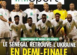 CHAMPIONNAT DU MONDE DES SOURDS-MUETS : Le Sénégal s’incline aux tirs au but face à l’Ukraine (7-8)