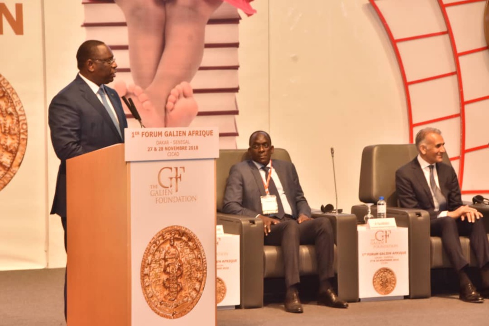 PRIX FORUM GALIEN AFRIQUE : Le Président Macky Sall octroie une enveloppe de 20 millions pour la promotion de la recherche biopharmaceutique PRIX FORUM GALIEN AFRIQUE : Le Président Macky Sall octroie une enveloppe de 20 millions pour la promotion de la recherche biopharmaceutique