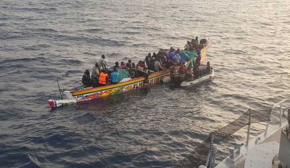 157 Sénégalais candidats à l’émigration irrégulière secourus hier