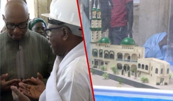 CONSTRUCTION DE LA MOSQUÉE DE SANTHIABA A HANN BEL AIR : Barthélemy Dias se réjouit de l’évolution du chantier