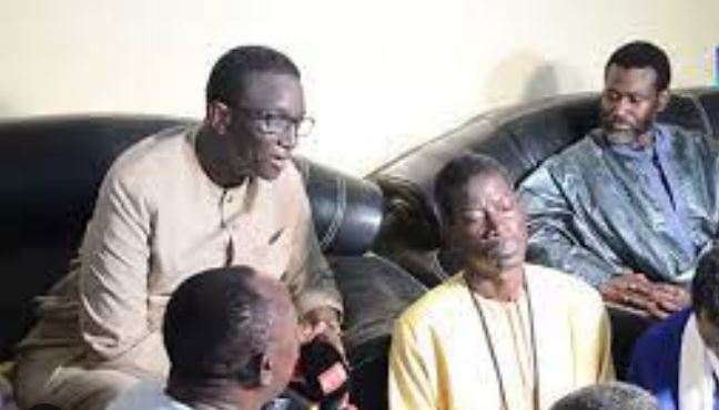 Amadou Ba chez feu Serigne Saliou Touré