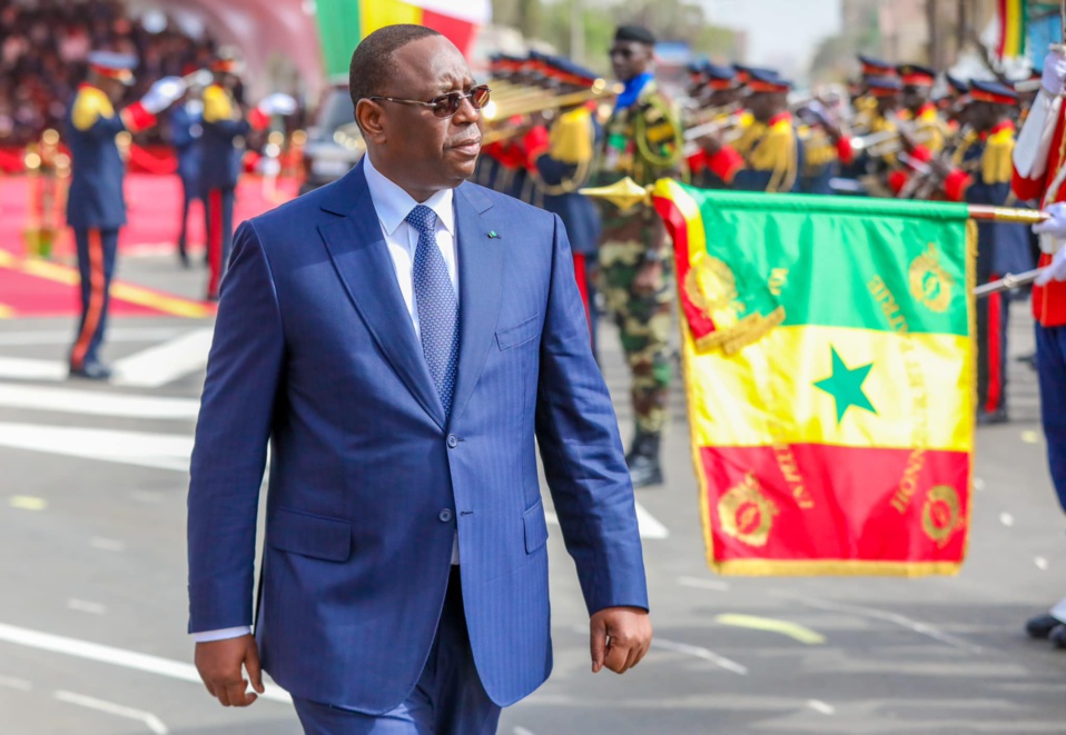 MACKY SALL A LA JOURNÉE DES FORCES ARMES : «Notre budget de défense a connu une hausse sans précédent de 250% entre 2012 et 2023» MACKY SALL A LA JOURNÉE DES FORCES ARMES : «Notre budget de défense a connu une hausse sans précédent de 250% entre 2012 et 2023»