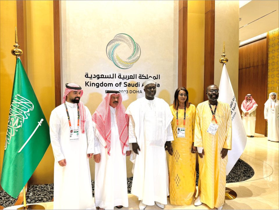 Exposition horticole internationale Doha 2023 : Karim Fofana a procédé à l’ouverture