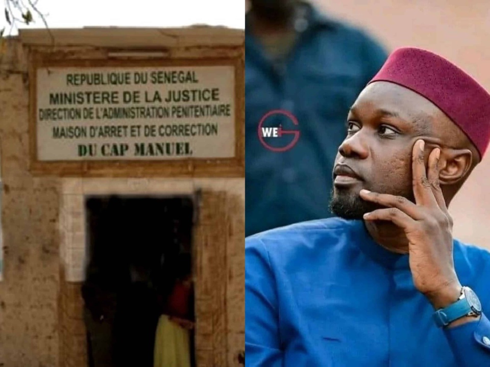 Sonko à la prison du Cap Manuel Sonko à la prison du Cap Manuel