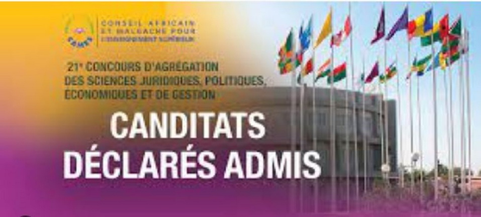 UNIVERSITE SENEGALAISES ET CONCOURS D’AGREGATION DU CAMES : Le Ceracle alerte sur «la misère chronique du droit public» UNIVERSITE SENEGALAISES ET CONCOURS D’AGREGATION DU CAMES : Le Ceracle alerte sur «la misère chronique du droit public»