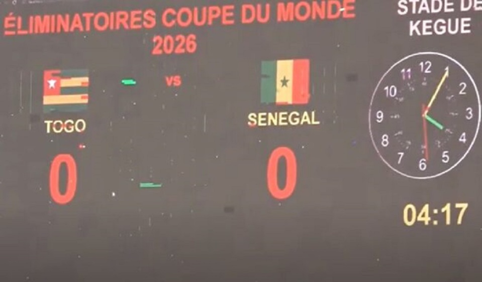 DEUXIÈME JOURNÉE ELIMINATOIRES COUPE DU MONDE 2026 : MATCH NUL VIERGE ENTRE LE TOGO ET LE SÉNÉGAL : Le Sénégal secoué par le Togo, Édouard Mendy sauve les meubles DEUXIÈME JOURNÉE ELIMINATOIRES COUPE DU MONDE 2026 : MATCH NUL VIERGE ENTRE LE TOGO ET LE SÉNÉGAL : Le Sénégal secoué par le Togo, Édouard Mendy sauve les meubles