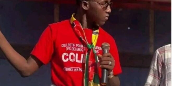 Sora le révolutionnaire sous mandat de dépôt