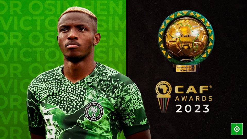 CAF Awards 2023 : Meilleur joueur africain de l’année, Victor Osimhen succède à Sadio Mané CAF Awards 2023 : Meilleur joueur africain de l’année, Victor Osimhen succède à Sadio Mané