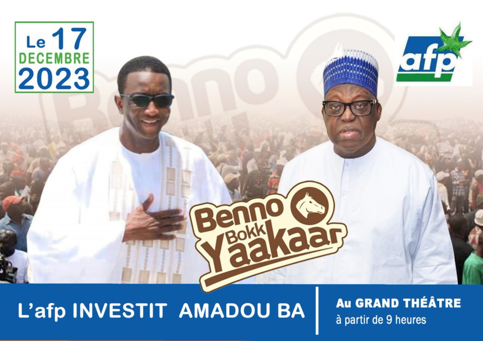 L’Afp investit Amadou Ba dimanche au Grand Théâtre L’Afp investit Amadou Ba dimanche au Grand Théâtre