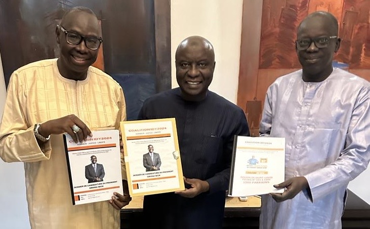 Idy dépose sa candidature, aujourd’hui