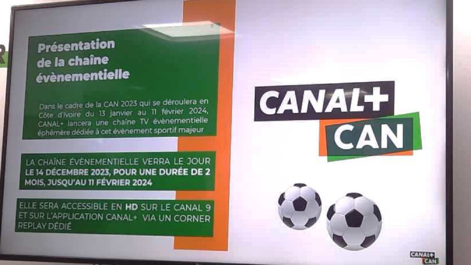 CANAL LANCE UNE CHAÎNE SPÉCIALE ET EPHEMERE : Canal+Can pour vivre pleinement la ferveur de la Coupe d’Afrique CANAL LANCE UNE CHAÎNE SPÉCIALE ET EPHEMERE : Canal+Can pour vivre pleinement la ferveur de la Coupe d’Afrique