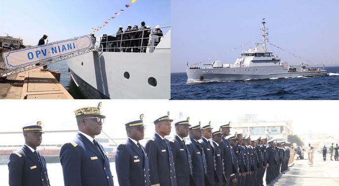 La marine a accueilli son 2e patrouilleur de haute mer lance-missiles