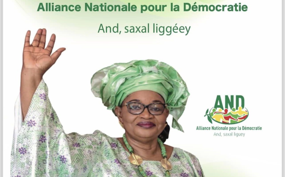 AIDA MBODJ, PRÉSIDENTE DE L’ALLIANCE NATIONALE POUR LA DÉMOCRATIE/AND SAXAL LIGUEY : «Nous avons donné des parrains conformes qu’ils ont rejetés» AIDA MBODJ, PRÉSIDENTE DE L’ALLIANCE NATIONALE POUR LA DÉMOCRATIE/AND SAXAL LIGUEY : «Nous avons donné des parrains conformes qu’ils ont rejetés»