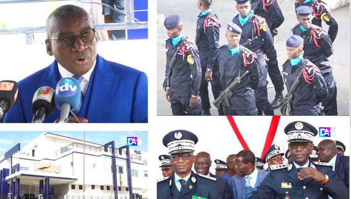 INAUGURATION DU COMMISSARIAT DE BISCUITERIE HLM : Me Sidiki Kaba promet pour bientôt la fin des agressions et des vols aux Hlm et à Biscuiterie