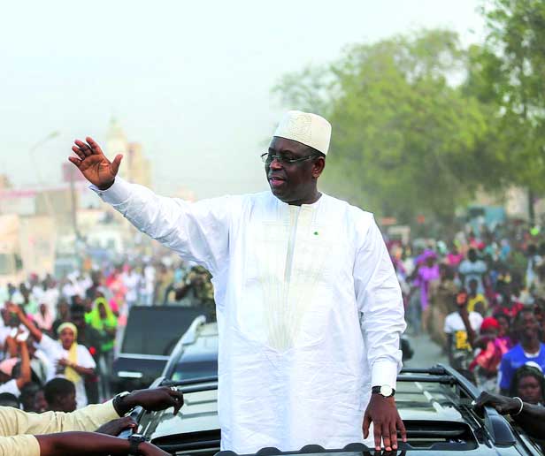 Macky Sall à St Louis