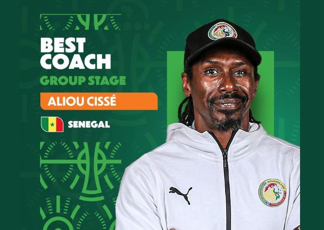 Aliou Cissé meilleur entraîneur des phases de groupe
