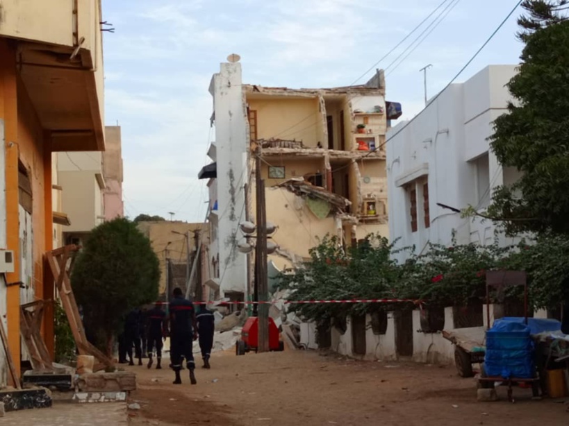 L’effondrement d’un bâtiment fait cinq morts à Khar-Yalla