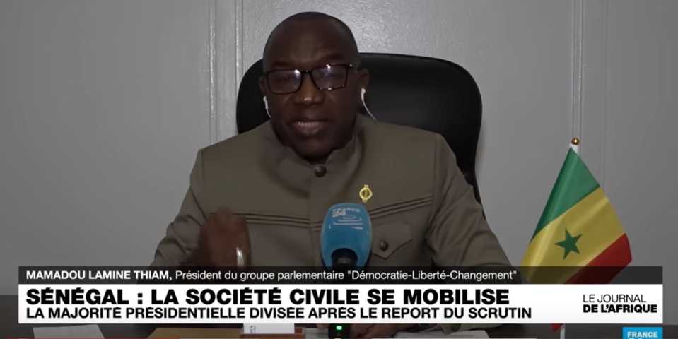 Report de la présidentielle au Sénégal : Lamine Thiam président du groupe parlementaire du PDS déplore la sitution qui c'est passé au conseil constitutionnel Report de la présidentielle au Sénégal : Lamine Thiam président du groupe parlementaire du PDS déplore la sitution qui c'est passé au conseil constitutionnel