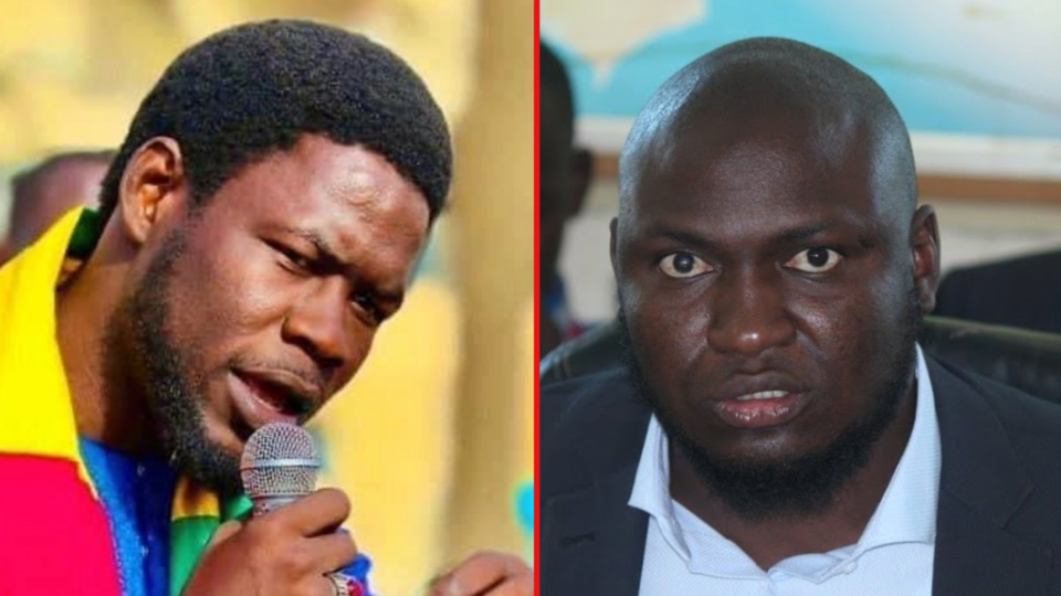 PREMIÈRE DÉCLARATION APRÈS L'ÉLARGISSEMENT DE PRISON : Toussaint Manga et Pape Abdoulaye Touré durcissent le ton PREMIÈRE DÉCLARATION APRÈS L'ÉLARGISSEMENT DE PRISON : Toussaint Manga et Pape Abdoulaye Touré durcissent le ton