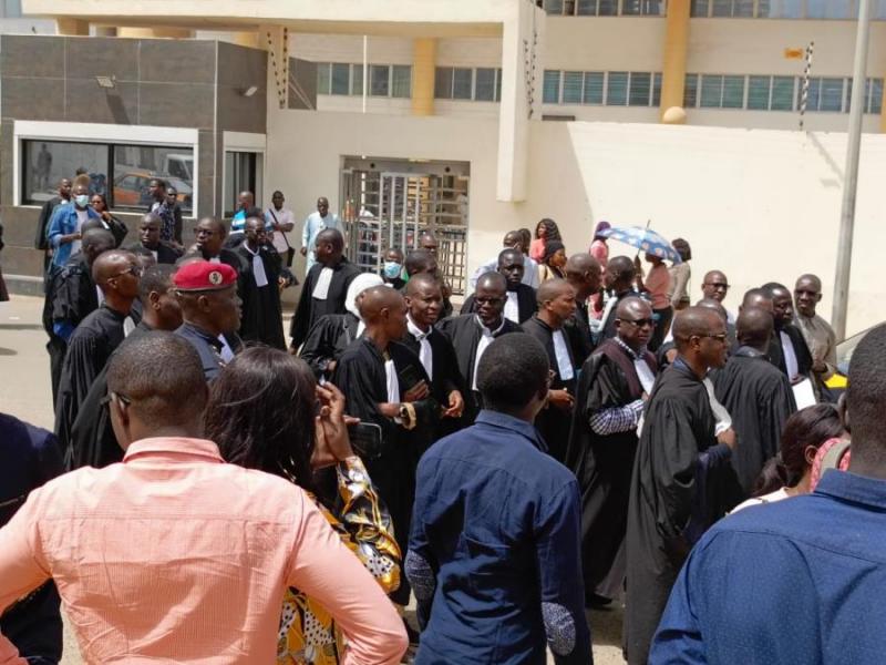 Me IBRAHIMA SARR DE L'AMICALE DES GREFFIERS DU SÉNÉGAL AU JUGE MAMADOU SECK : "La lâcheté a été de son côté. Et cette lâcheté s'est encore vue quand il a voulu priver Ngagne Demba tous ses privilèges de juridiction"