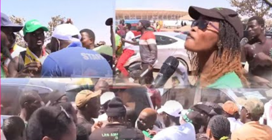 RASSEMBLEMENT DU F24 : Injures, jets de pierres, bagarre entre militants de Khalifa et de Sonko