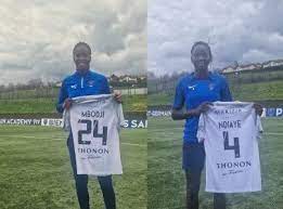 Coumba Mbodji et Wolimata Ndiaye rejoignent Thonon Évian en D2 française