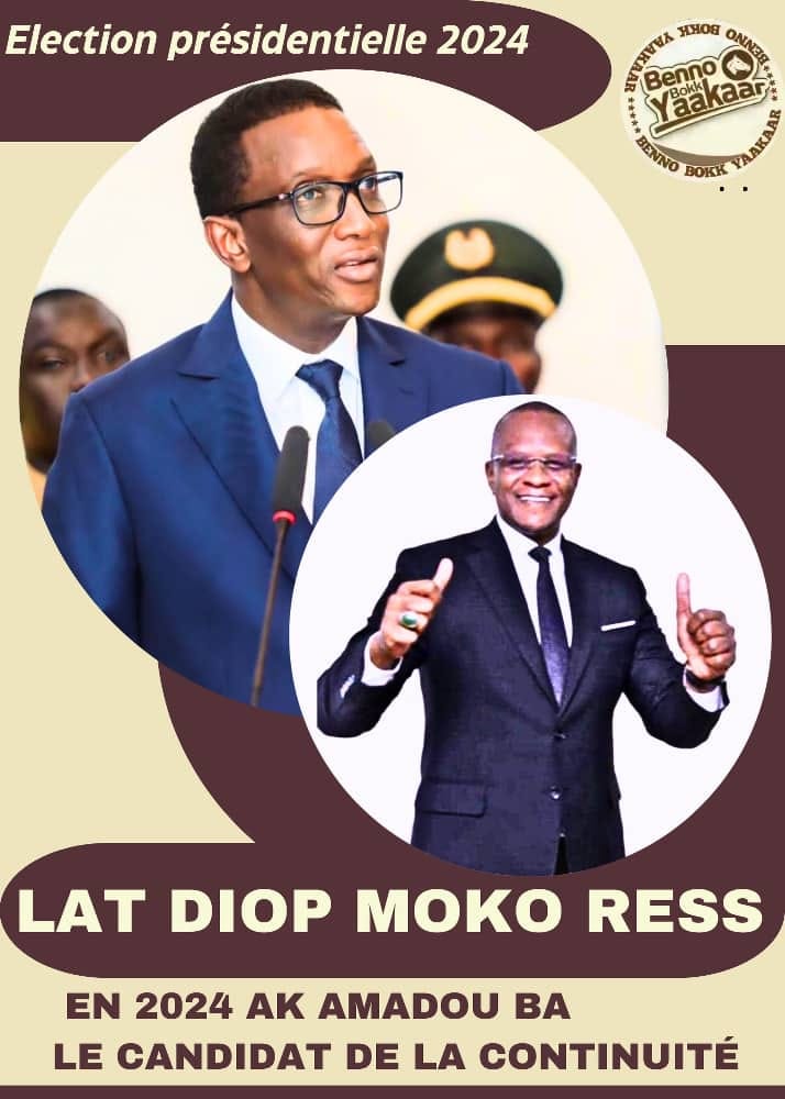 Lat Diop plus que jamais derrière Amadou Bâ