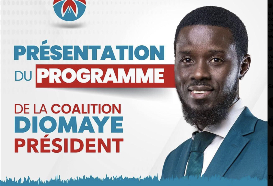 PRESENTATION DE PROGRAMME POLITIQUE : Bassirou Diomaye Faye promet une réforme totale des institutions