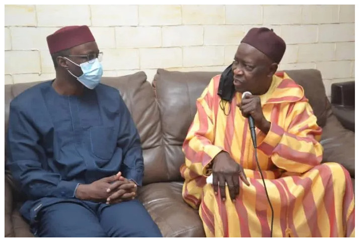 Serigne Mansour Sy Djamil vote Amadou Bâ