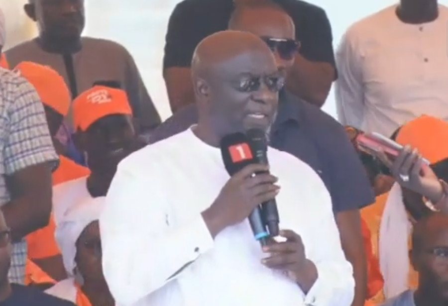 MEETING AU TERRAIN ACAPES DES PARCELLES ASSAINIES, HIER : Idrissa Seck invite à «ne pas confier ce pays à un stagiaire, mais à quelqu'un qui a de l'expérience»