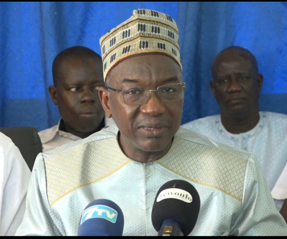 Soutien au candidat du pouvoir : Lamine Thiam au front Soutien au candidat du pouvoir : Lamine Thiam au front