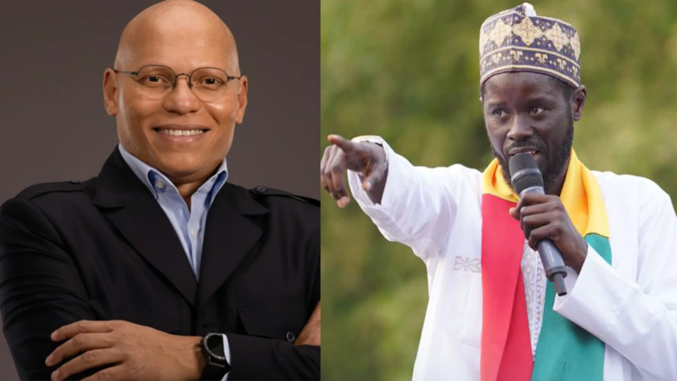 TENDANCES DONNANT BASSIROU DIOMAYE FAYE VAINQUEUR AU SORTIR DES URNES : Karim Wade jubile, mais invite à rester conscients de la longue route qui attend les uns et les autres TENDANCES DONNANT BASSIROU DIOMAYE FAYE VAINQUEUR AU SORTIR DES URNES : Karim Wade jubile, mais invite à rester conscients de la longue route qui attend les uns et les autres