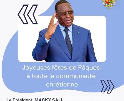 Fêtes de Pâques : Voici le message de Macky Sall à la communauté chrétienne