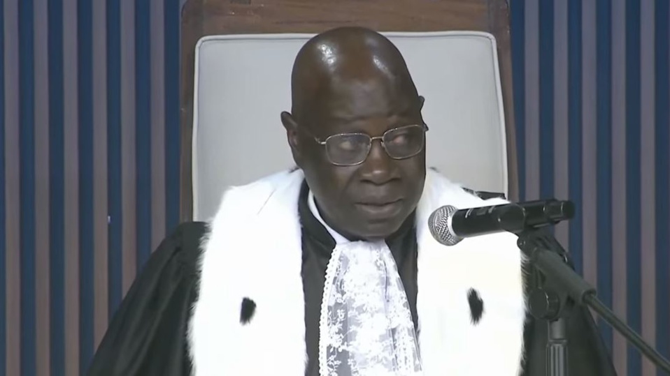 MAMADOU BADIO CAMARA, PRESIDENT DU CONSEIL CONSTITUTIONNEL SALUE LA MATURITE DU PEUPLE SENEGALAIS ET SOLDE DES COMPTES
