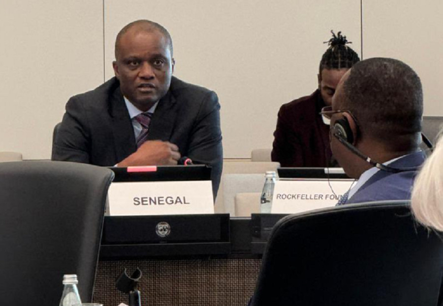 TABLE RONDE MODEREE PAR MACKY SALL, ENVOYE SPECIAL DU 4P : Abdourahmane Sarr pour le principe du pollueur-payeur et la nécessité de préserver les marges de manœuvre en matière d'endettement extérieur