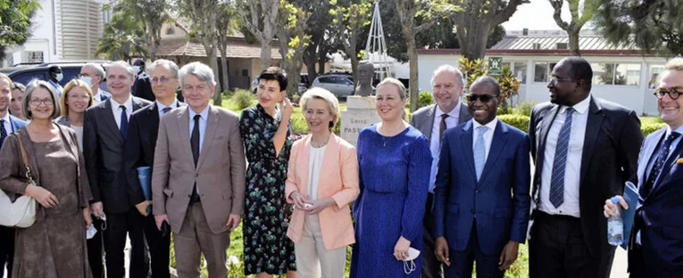 Conférence de presse des ambassadeurs de la Team Europe, aujourd’hui