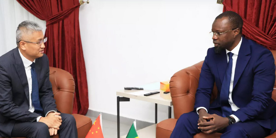 Ousmane Sonko a reçu en audience les ambassadeurs de quatre pays